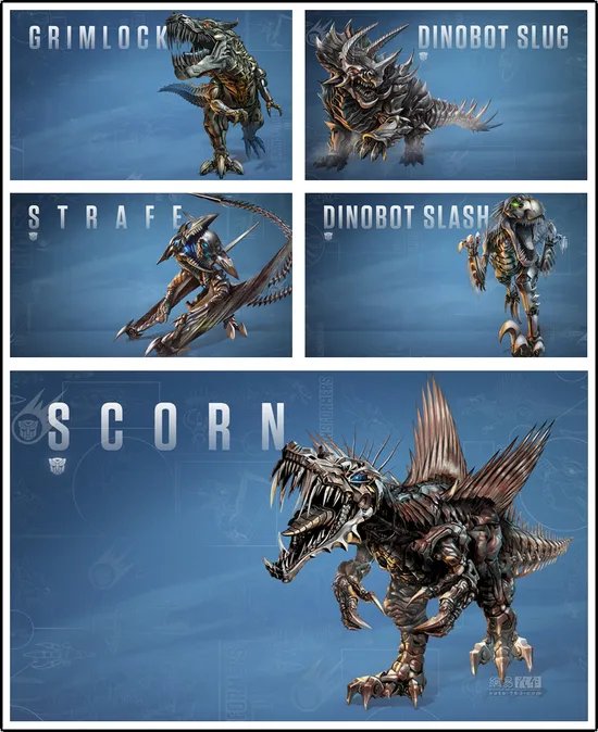 《变形金刚4》全部车型大揭秘 能否绝迹重生？