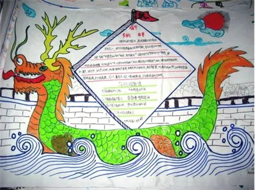 2020端午节手抄报一等奖精美作品_端午节手抄报简单好画精选5篇