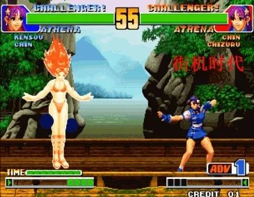 《拳皇》麻宫雅典娜放必杀技时,为什么会出现清凉的比基尼?