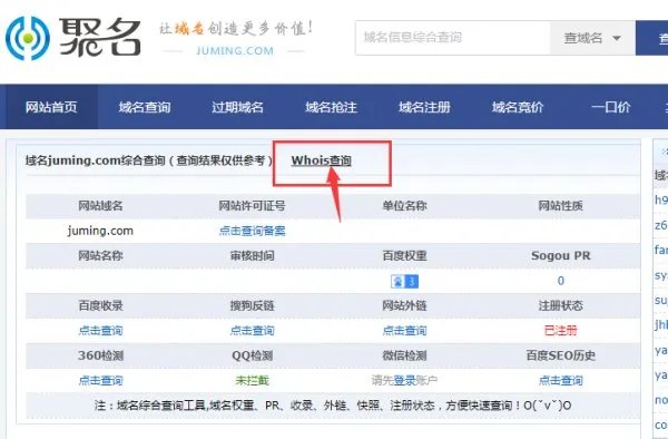 在哪里可以查看网站域名的到期时间