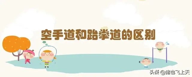空手道和跆拳道有什么区别，看上去差不多？