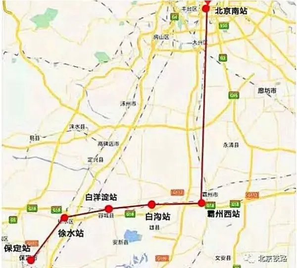 北京雄安地铁快线经过房山吗?