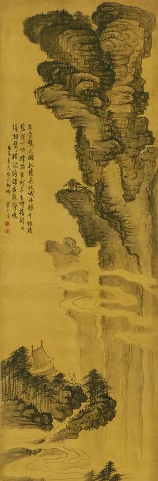 清梅清黄山天都峰图的介绍