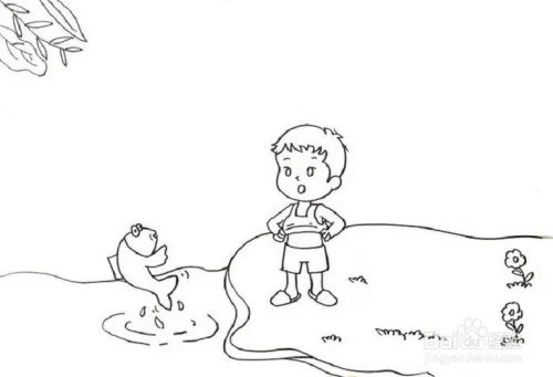 珍爱生命预防溺水手抄报图画