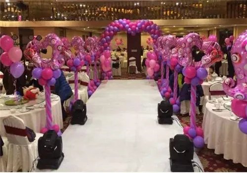 气球婚庆布置效果图2017款 婚礼布置气球怎么布置