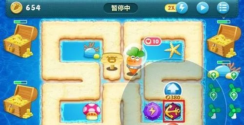 保卫萝卜深海第15关金萝卜攻略