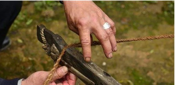 老人公园遛狗中箭弓箭持有者是否找到？