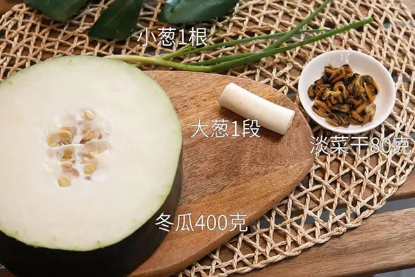 冬瓜烧淡菜的做法 冬瓜烧淡菜的家常做法