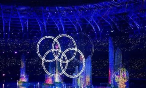 全运会五环变四环是怎么回事?