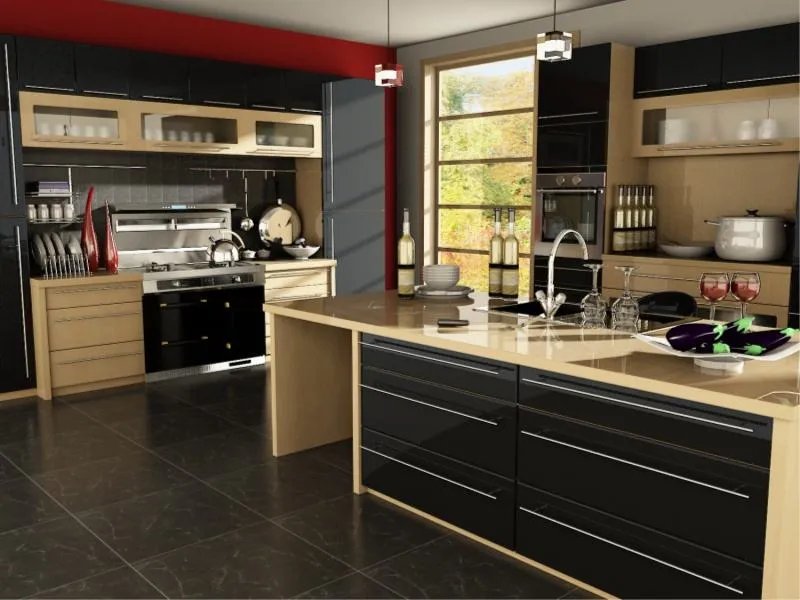 开放式厨房装修效果图 缔造绝美开放式厨房设计