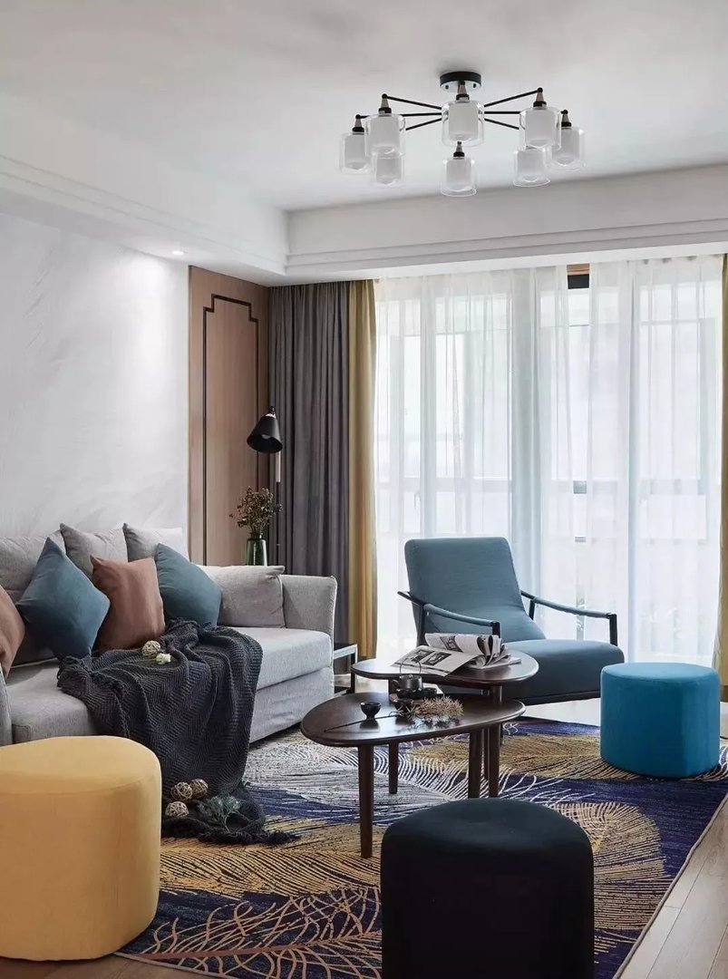 丢掉你家那老土的窗帘,现在流行这样搭配,美观又实用!