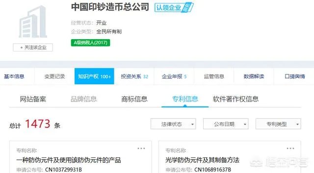 中国印钞造币总公司属于什么企业.