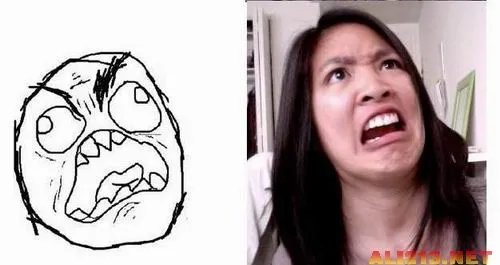 爆强表情帝!国内男女屌丝演绎真人版暴走漫画