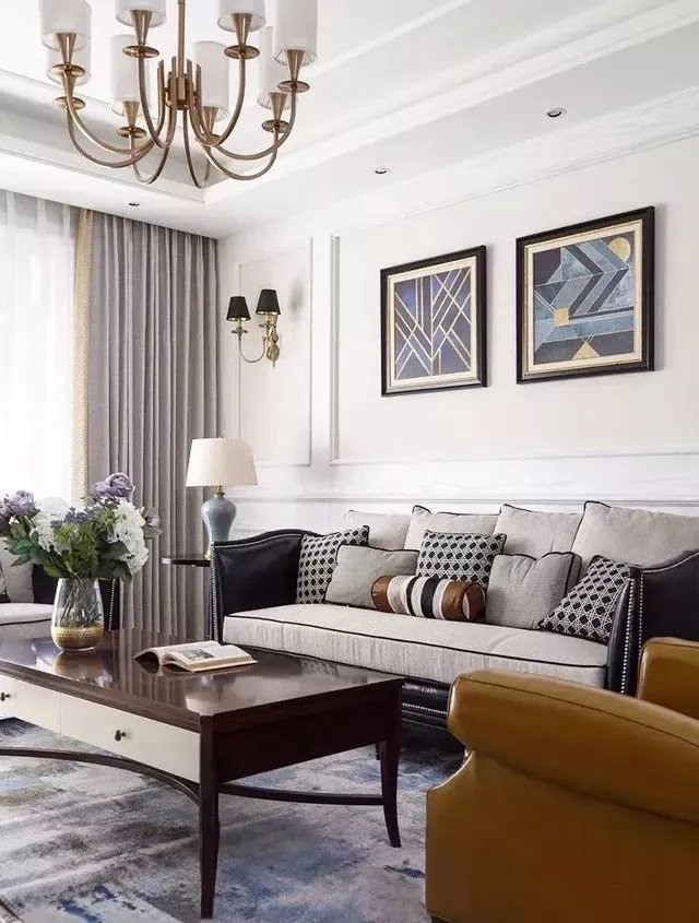 大户型新房装修，粉色背景墙清新优雅,还有单独的儿童区！