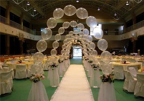 气球婚庆布置效果图2017款 婚礼布置气球怎么布置