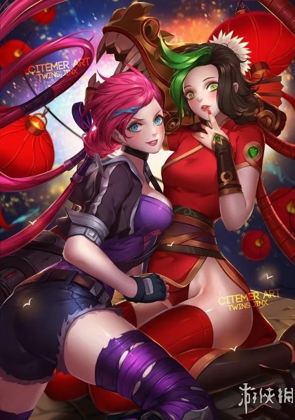 《英雄联盟》海量同人图赏：诱人隐藏福利我会乱说？