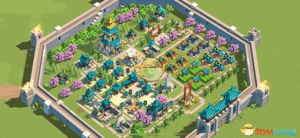 万国觉醒城市好看布局图