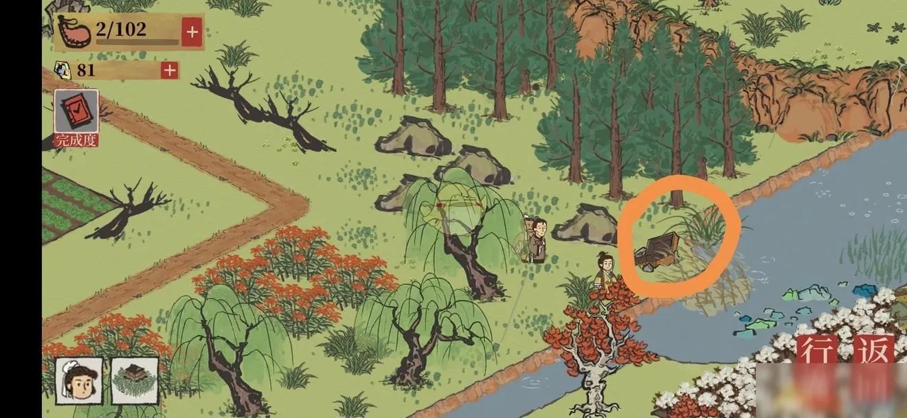 《江南百景图》牡丹亭攻略 宝箱位置一览