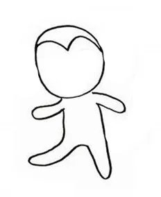 如何画一只超萌的小猴子