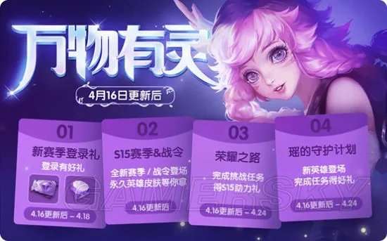 王者荣耀S15赛季福利一览 S15新赛季活动指南