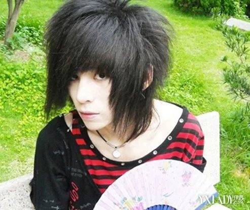 非主流发型图片男生杀马特发型男