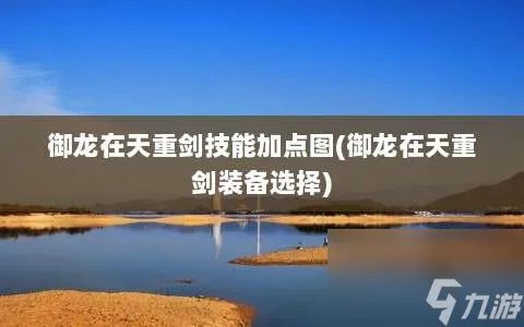 御龙在天重剑技能加点图⸨御龙在天重剑装备选择⸩
