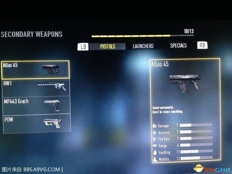 使命召唤11:高级战争 网战技能武器枪械数据图鉴大全