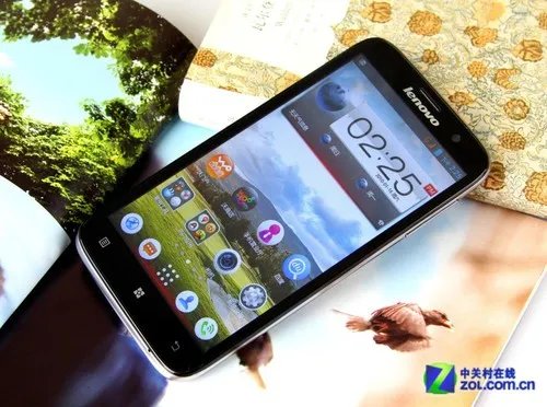 千元5.5英寸大屏 联想智能手机A850图赏