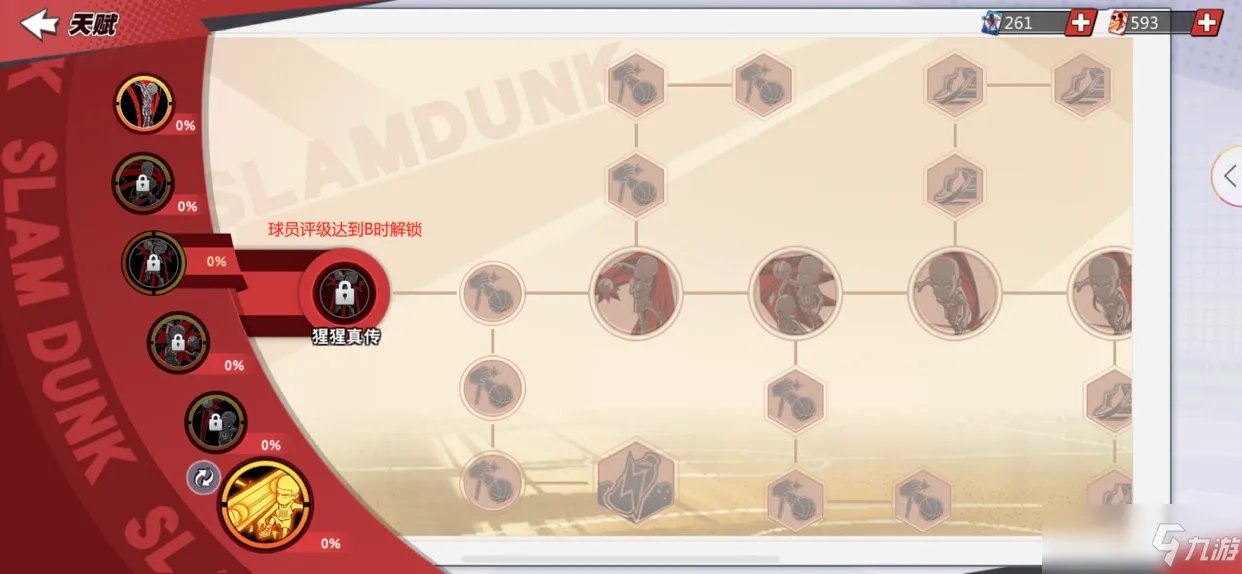灌篮高手手游集训樱木天赋材料图文教程