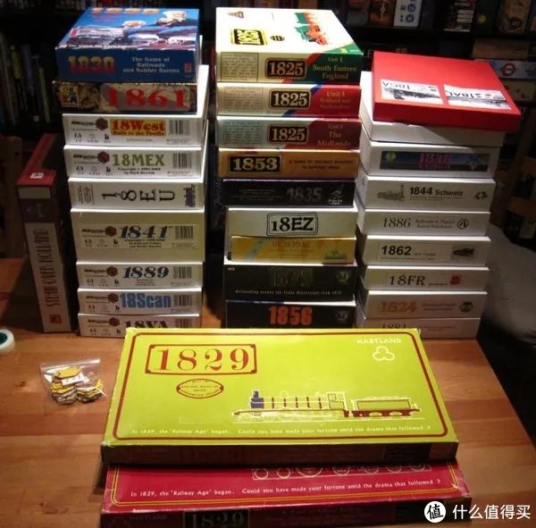 桌游世界 篇六：ZDM首发 18XX系列—小人国之旅 众筹版