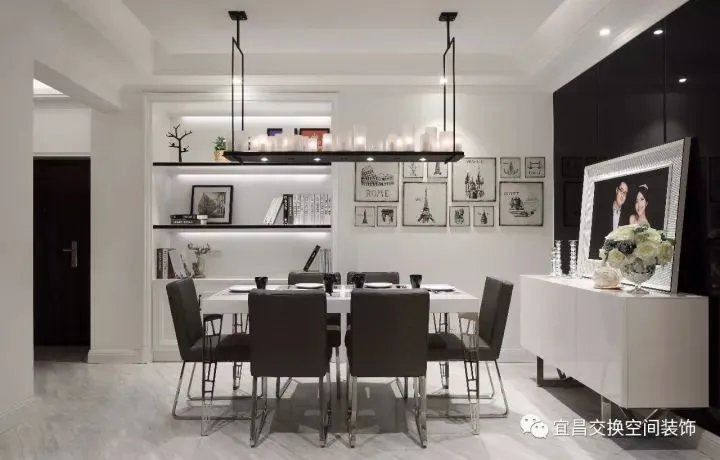 清江润城 118㎡黑白灰，恬静幽思漫，染指流年芳