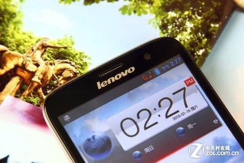 千元5.5英寸大屏 联想智能手机A850图赏