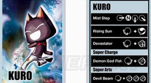 《街头霸王X铁拳》全人物出招表