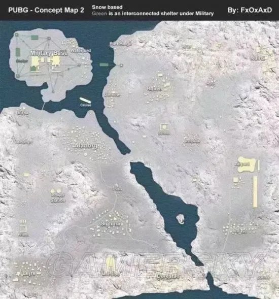 《绝地求生》雪地新地图介绍