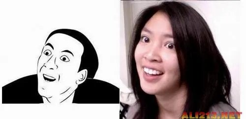 爆强表情帝!国内男女屌丝演绎真人版暴走漫画