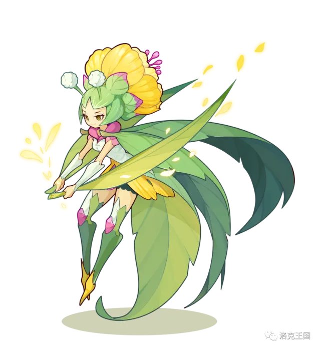 《洛克王国》空灵斗士超进化立绘图透