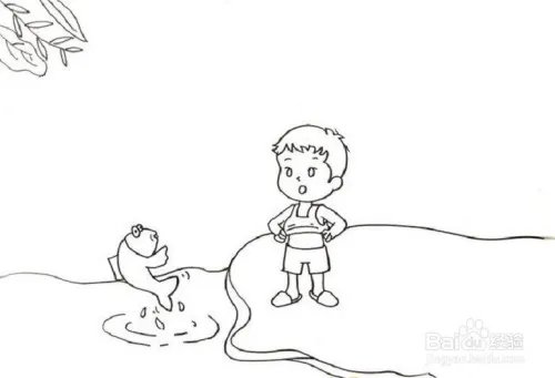 珍爱生命预防溺水手抄报图画