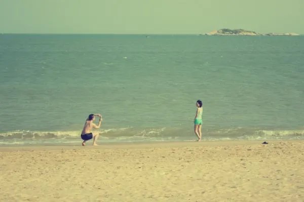 沙滩恋曲的歌词