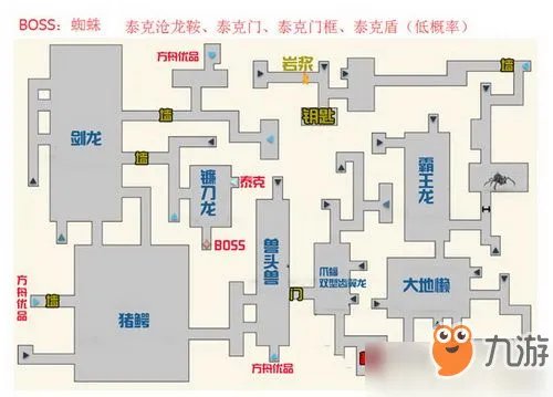 方舟生存进化地牢大全 全地牢地图攻略汇总