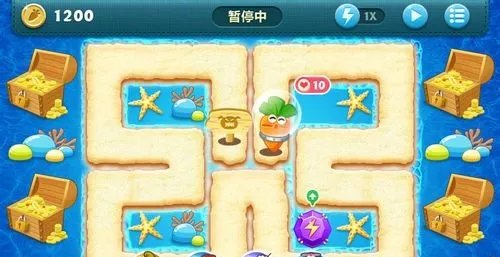 保卫萝卜深海第15关金萝卜攻略