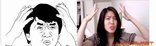 爆强表情帝!国内男女屌丝演绎真人版暴走漫画