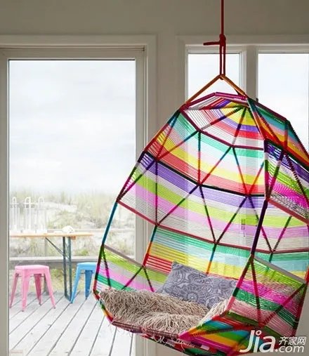 百变阳台吊椅美翻你   精美吊椅图片赏析