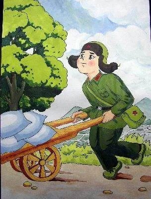 雷锋头像简笔画怎么画