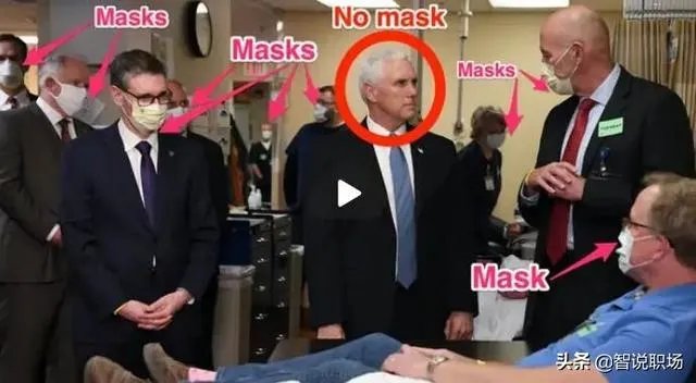 特朗普参观口罩工厂，只戴护目镜，坚决不戴口罩，对他的这波操作，你怎么看？