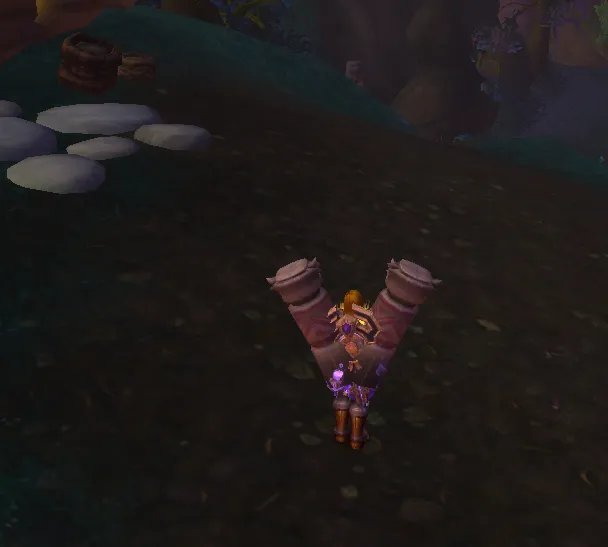 wow7.0背着个像凯恩血蹄一样的东西怎么来