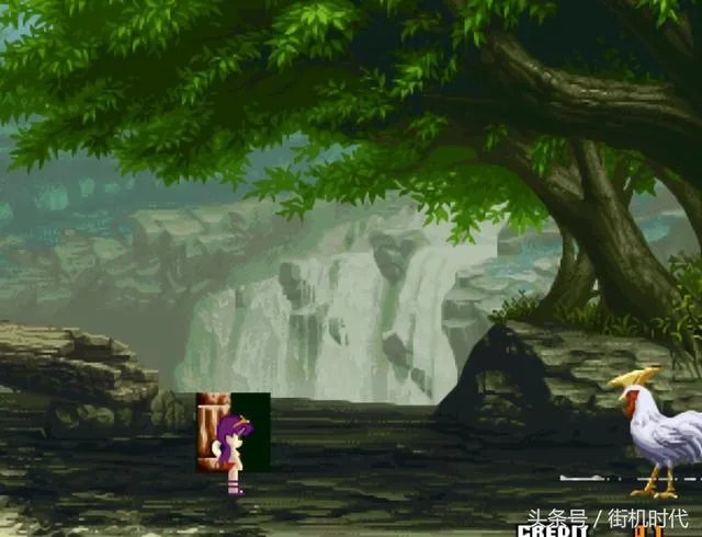 《拳皇》麻宫雅典娜放必杀技时,为什么会出现清凉的比基尼?