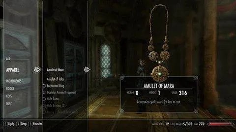 “上古卷轴5”怎么结婚?