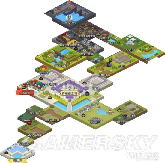 冒险岛2隐藏宝箱位置大全 岛2金箱子地点一览