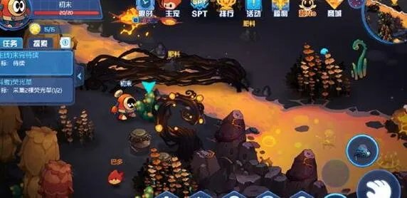 赛尔号星球大战火山星熔浆过关技巧 要等藤蔓长出