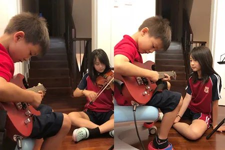 叶一茜晒练琴照被粉丝围观 亲自下厨房分享拿手菜谱